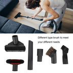 TOPINCN 6Pcs Vacuum Attachments Kit Brush Nozzle Set Universal Replacement Tool