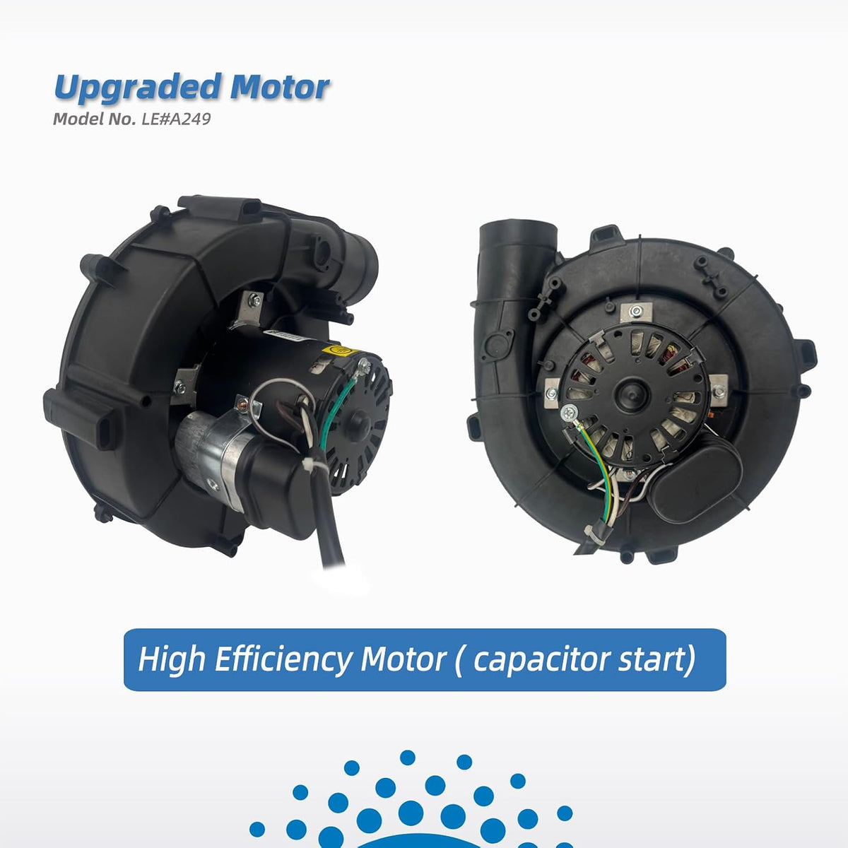 A249 Upgraded Inducer Blower Motor Replace Fasco A249 for Lennox Inducer