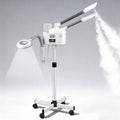Professional 3 in 1 Facial Steamer for Face Deep Cleaning Ozone Face Steamer with 5X Magnifying Lamp Hot Mist