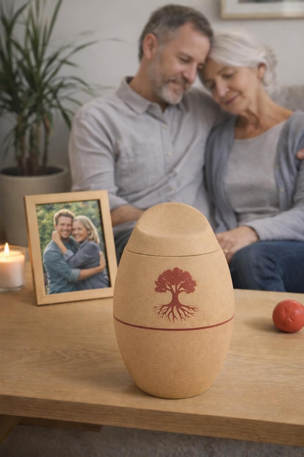 Biodegradable Urn for Human or Pet Ashes – Tree of Life