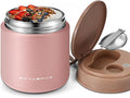 Kids Thermo Food Jar for Hot Food, 15.2 oz Vacuum Insulated Hot & Cold Lunch Container with 316 Stainless Steel