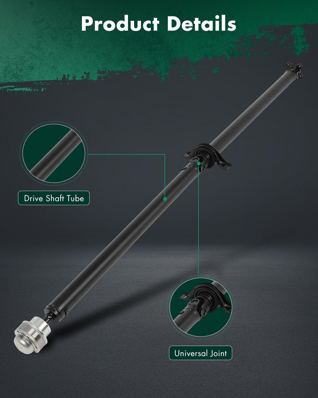 SCITOO 83" Rear Drive Shaft Fit For Chevy For Equinox, Fit For GMC