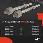 A-Premium Front Inner Tie Rod End, Compatible with BMW