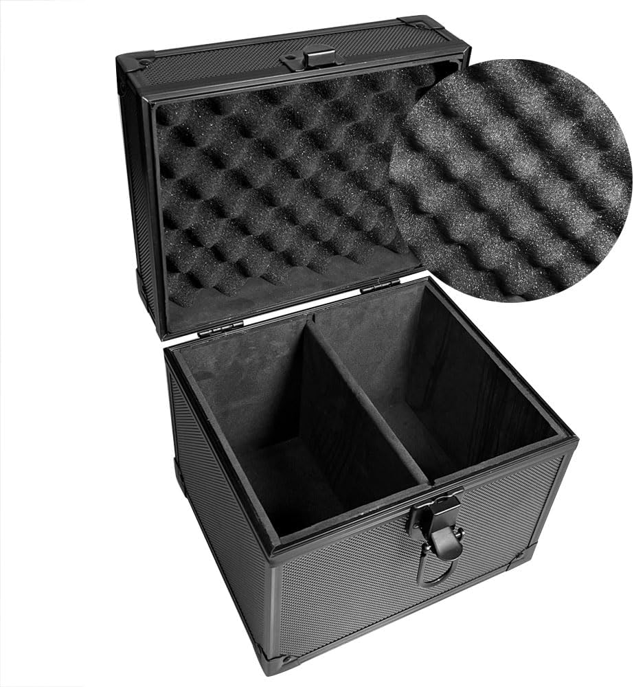 Graded Card Slab Storage Box Fits 44 PSA/BGS/FGS/SGC Graded Cards - Top Loader Card Holder Case Collector Box for