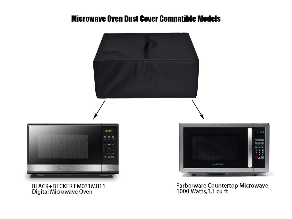 NUENSS-ROR Dust Cover for Farberware/BLACK+DECKER Microwave Oven