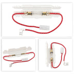 Microwave Oven Fuse Holder with Fuse, Home Microwave Oven Repair Replacement Parts Kits, Proper Functioning With 5KV High Voltage Fuse For Microwave Ovens(5KV0.65A)