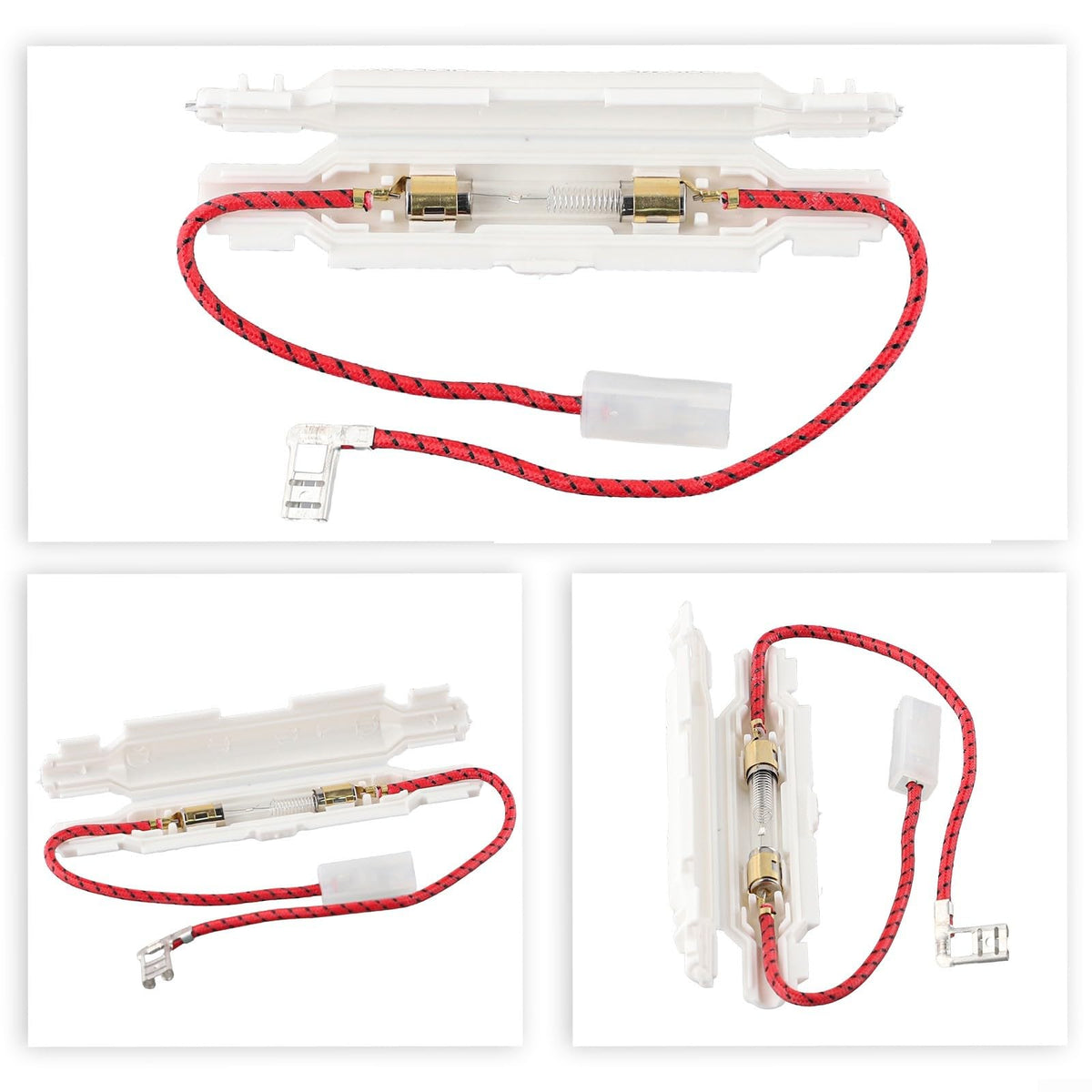 Microwave Oven Fuse Holder with Fuse, Home Microwave Oven Repair Replacement Parts Kits, Proper Functioning With 5KV High Voltage Fuse For Microwave Ovens(5KV0.65A)