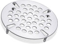 3-1/2" Mop Sink Drain Strainer for Commercial Sink Drain Cover