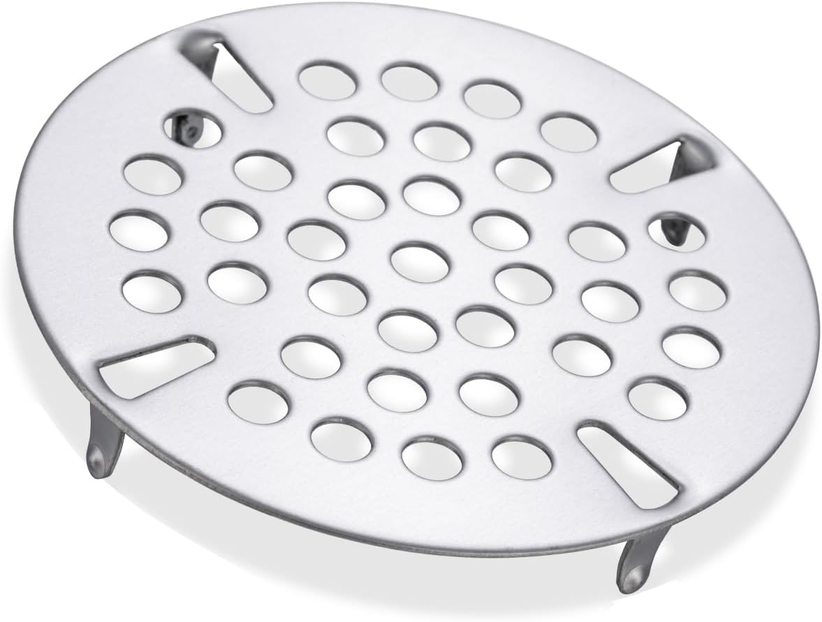 3-1/2" Mop Sink Drain Strainer for Commercial Sink Drain Cover