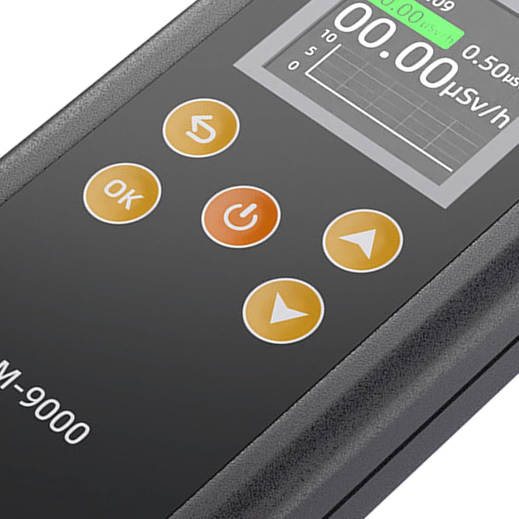 Nuclear Radiation Monitor and Detector Dosimeter for Beta and Gamma Detection with Alarm and High Sensitivity for