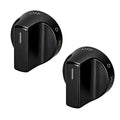 Installation Metal Stove Knob for WFG550S0LB4, 2pcs