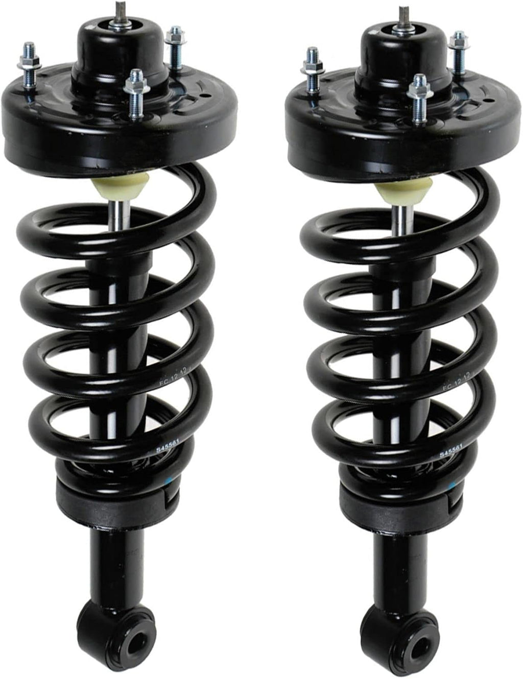 TRQ Rear Strut and Spring Assembly Set