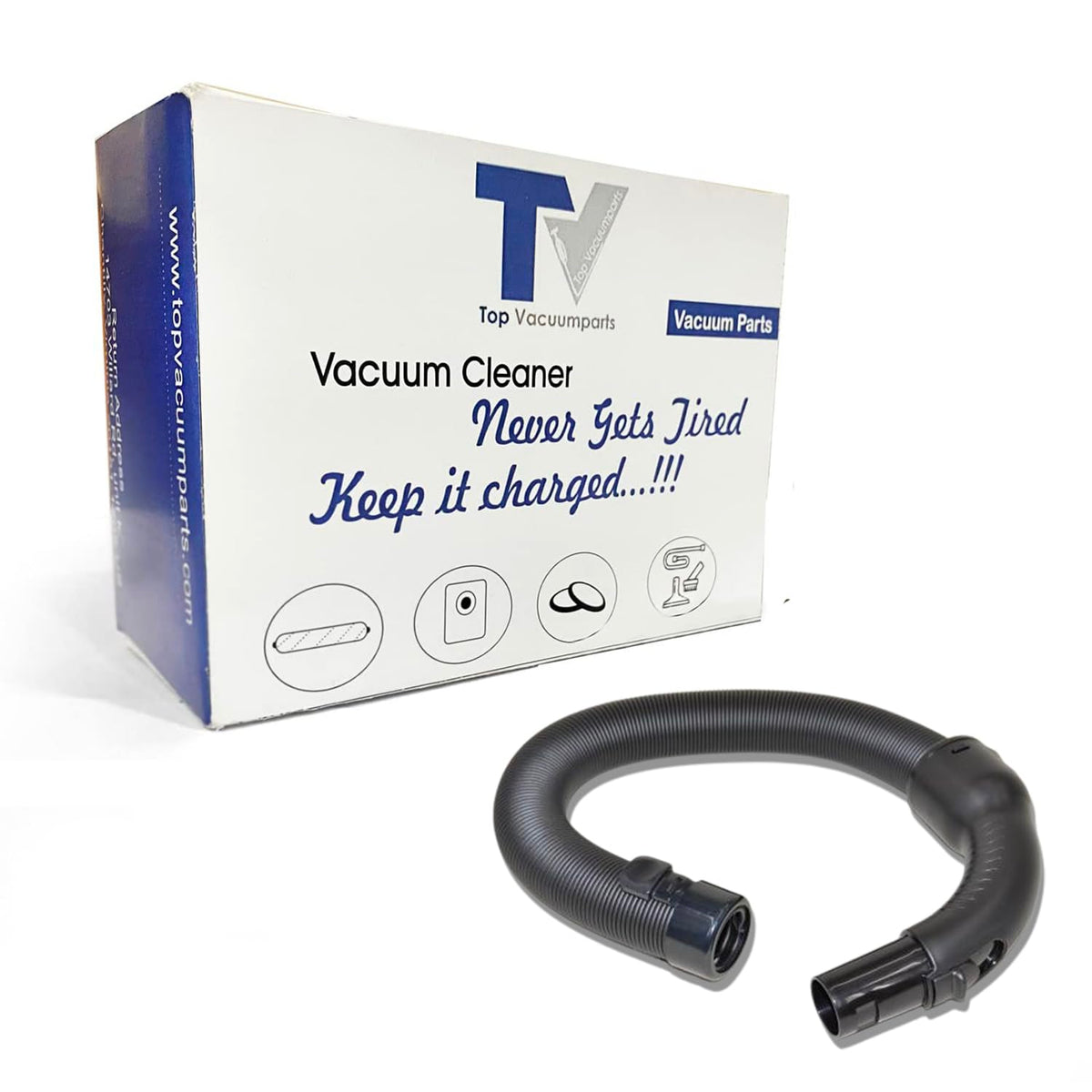 Replacement Vacuum Hose compatible for Simplicity/Riccar Upright Brillance 5 & Newer Models, Part D355-1000C