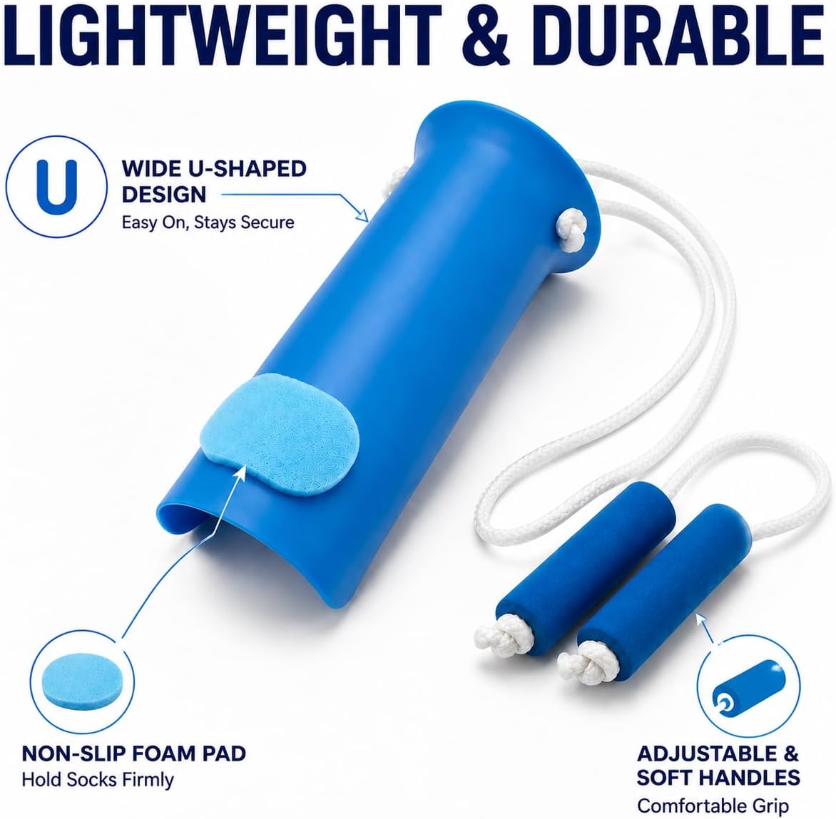 Sock Aids for Putting on Socks, Dressing Aid, No Bending for Seniors