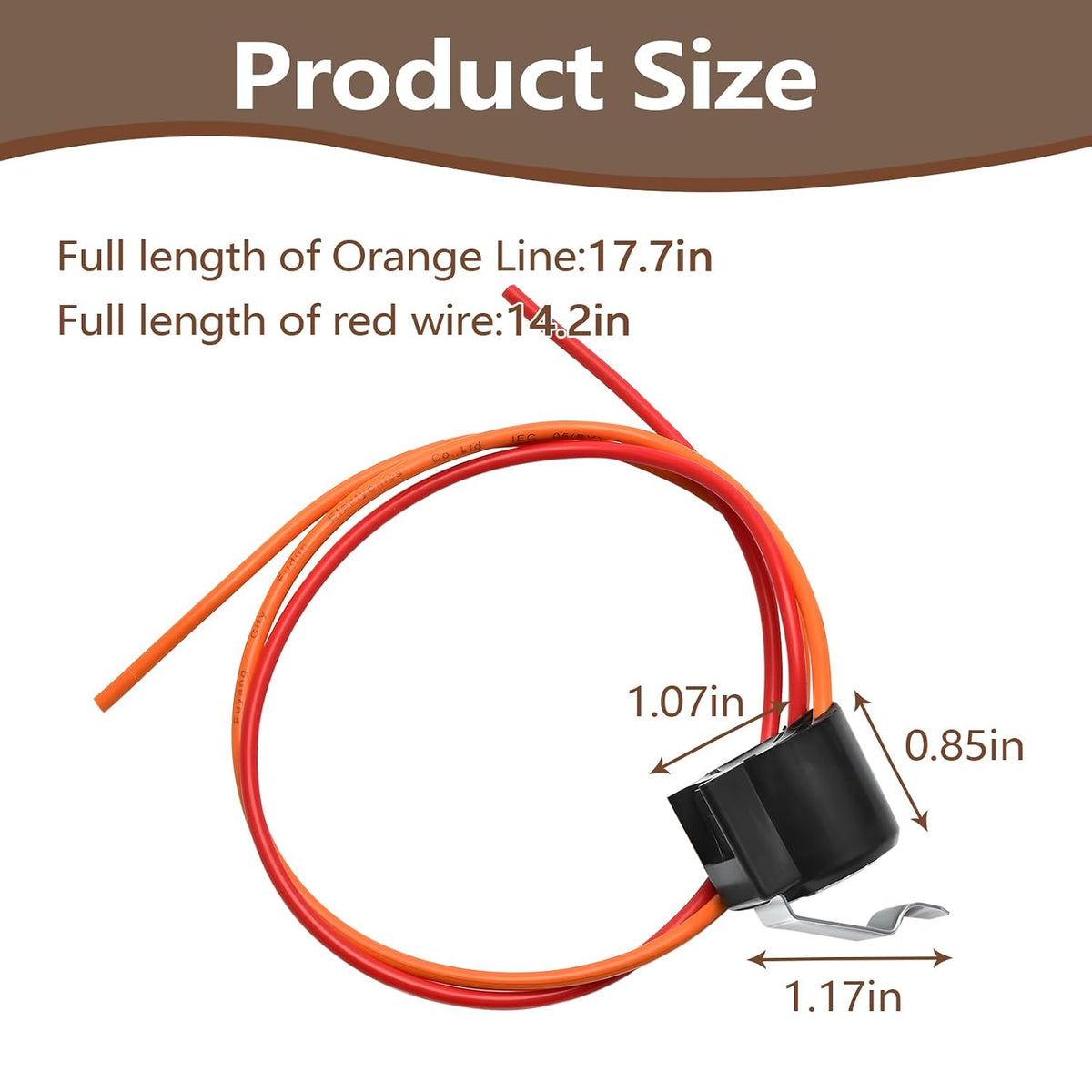 WR50X10108 Refrigerator Defrost Thermostat Compatible with GE Freezer Replaces WR50X10109 PS8688283 3033062 AP5712605
