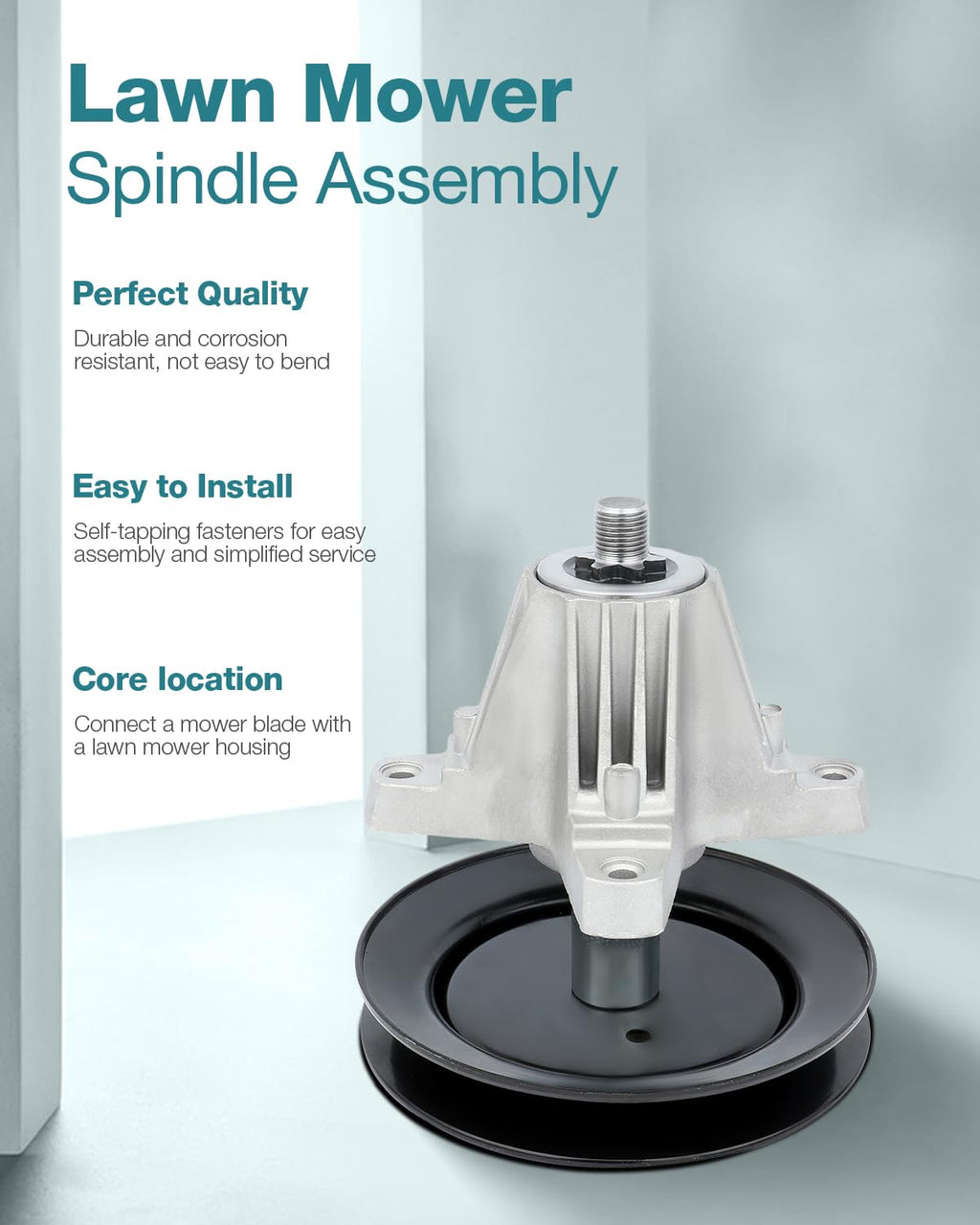 SCITOO 3Pack Spindle Assembly For MTD For CUB CADET For TROY-BILT 618-04822