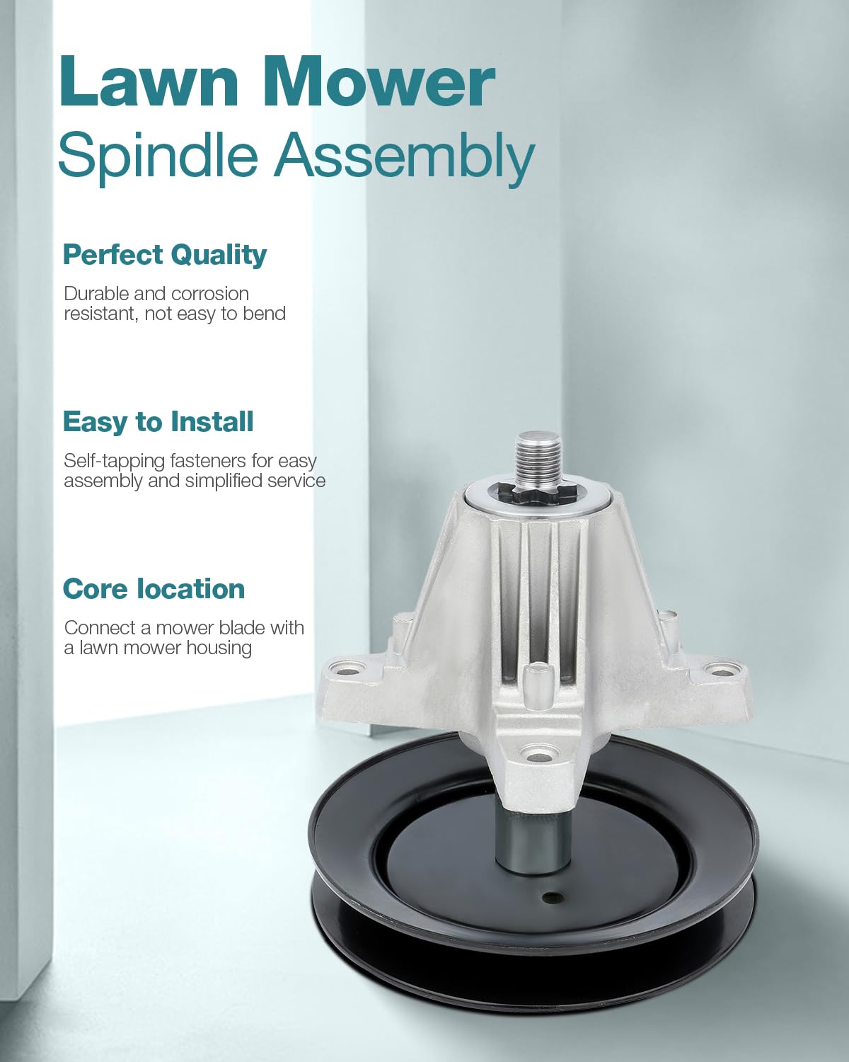 SCITOO 3Pack Spindle Assembly For MTD For CUB CADET For TROY-BILT 618-04822