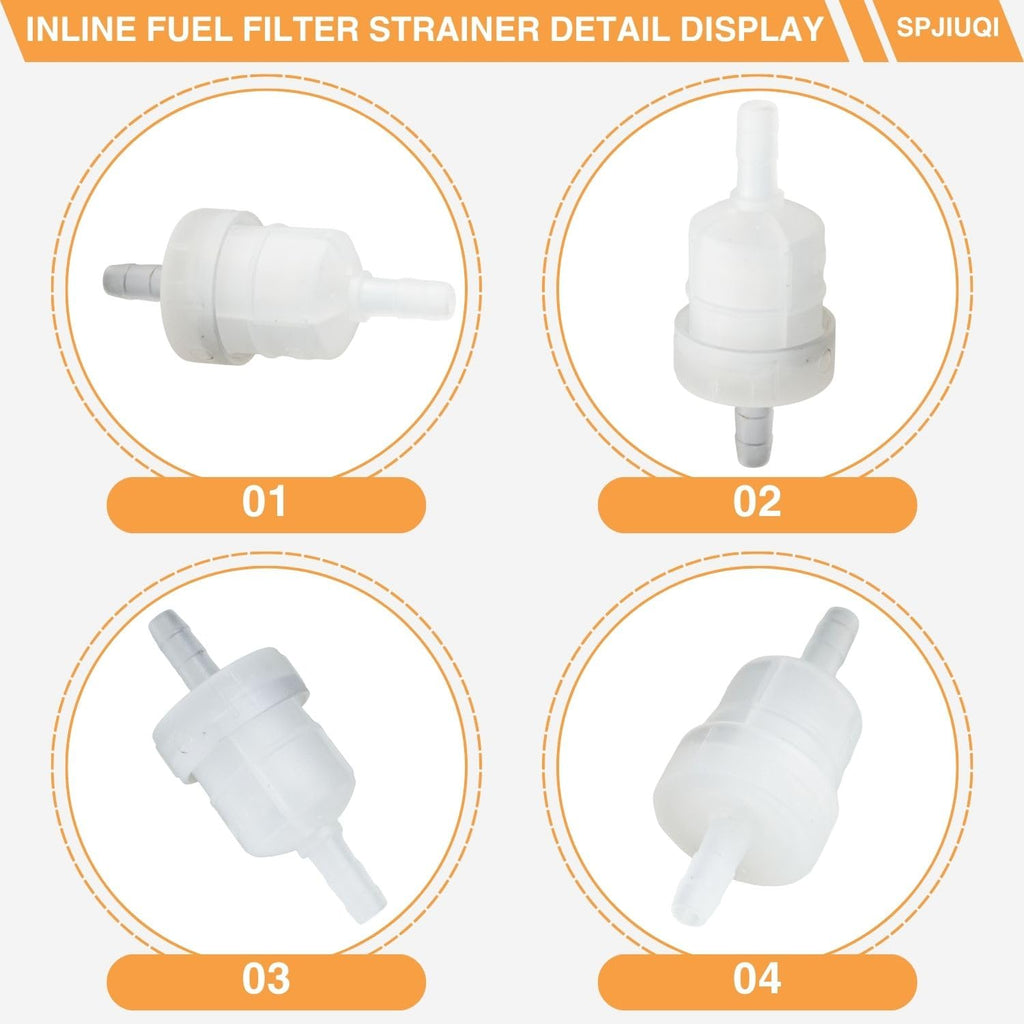 SPJIUQI 8M0157133 35-16248 Inline Fuel Filter for Tohatsu Mercury 4HP-30HP