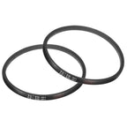 uxcell 2pcs B32 1/2 Rubber V Belt, B Section V-Belt 35.2" Outside Circumference x 0.67" Width x 0.43" Thick, Industrial Power Transmission Belt, Black