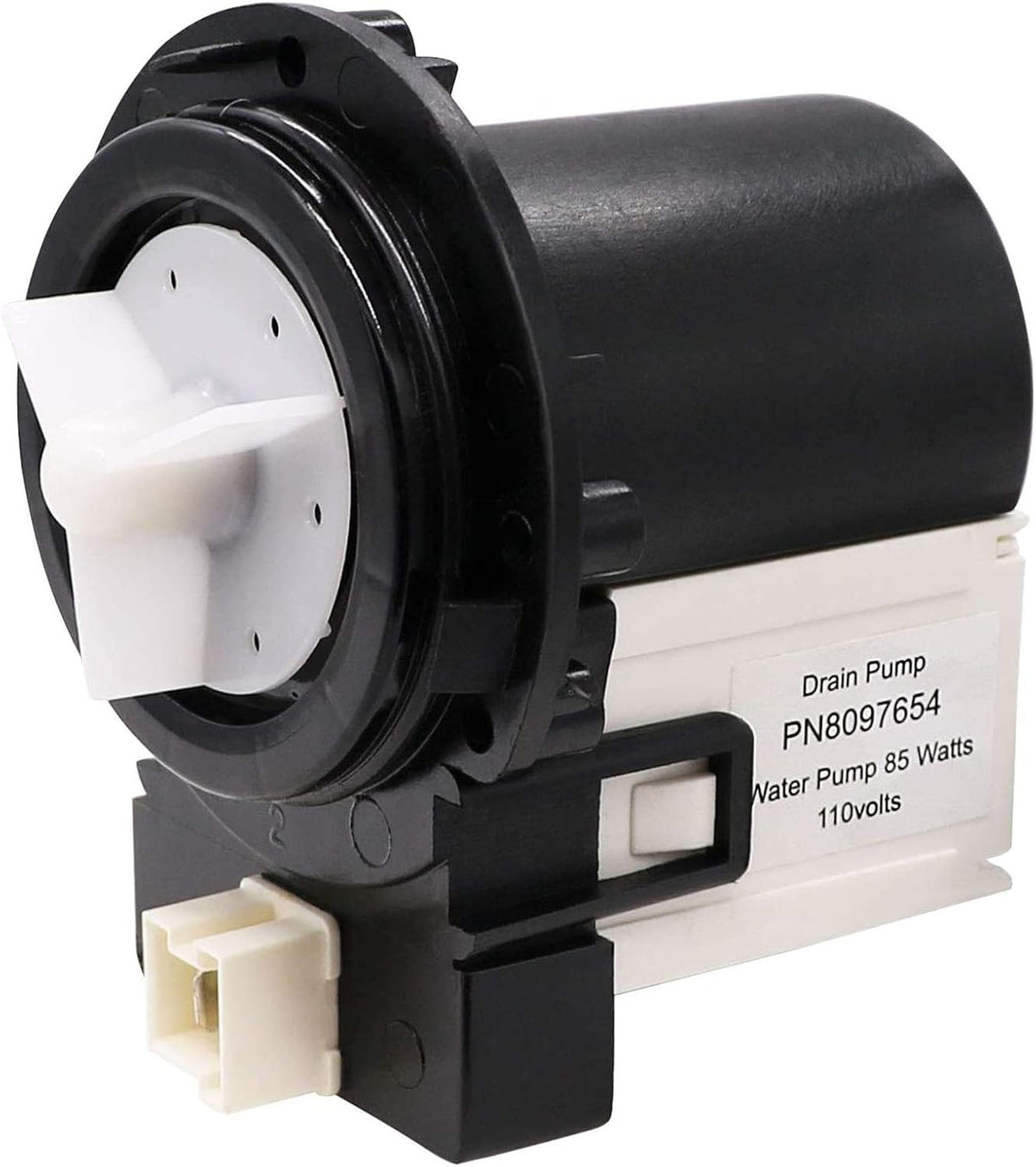 【2026 UPGRADED】DC31-00054A Washer Drain Pump Water Motor Assembly (85 Watts 110 Volts) by Beaquicy - Replacement for Ken-more Sam-sung Washing machine - Replaces DC31-00016A AP4202690 62902090