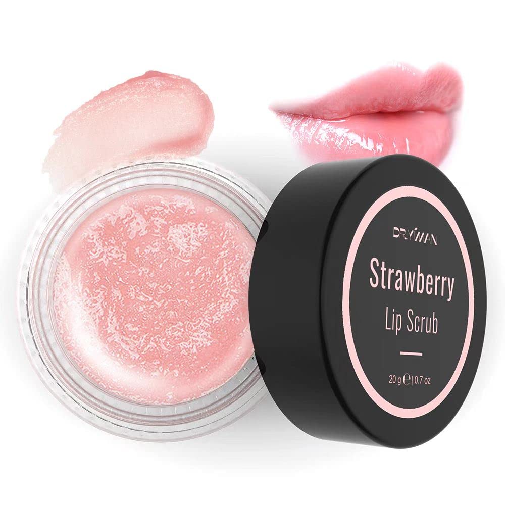 Lip Scrub, Lip Scrubs Exfoliator Moisturizer Dr.YIMAN Sugar Lip Scrub, Lip Exfoliator Scrub for Dry and Chapped