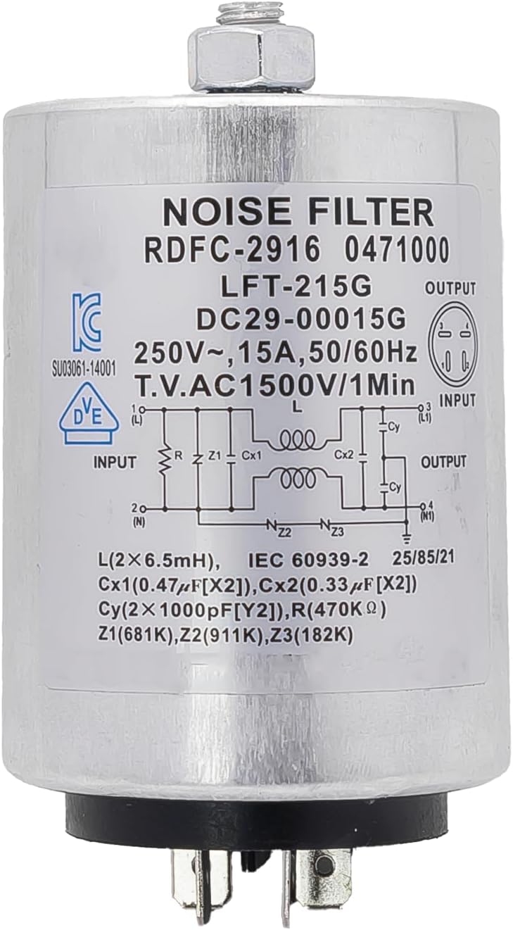 OEM DC29-00015G RDFC-2916 LFT-215G Washer Noise Filter