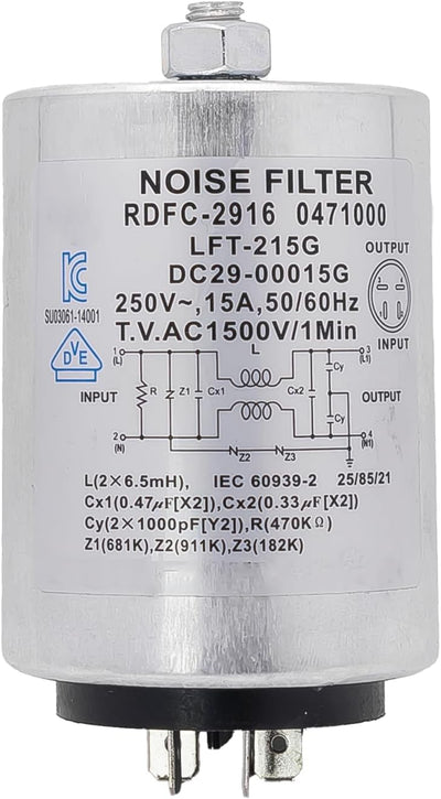 OEM DC29-00015G RDFC-2916 LFT-215G Washer Noise Filter