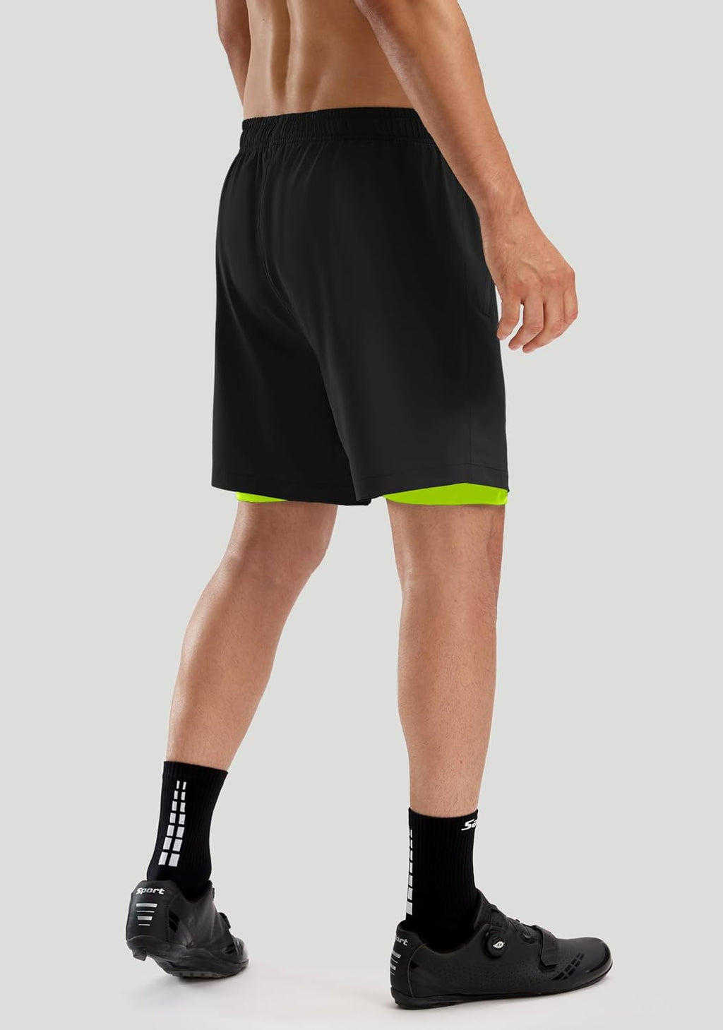 Men's Mountain Bike Shorts 3D Padded Loose-fit Riding Biking Cycling Bicycle Biker Shorts for Men Zipper Pockets