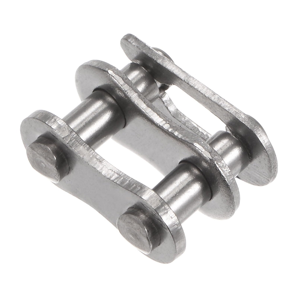 uxcell 10Pcs #35 Chain Master Connector Link Roller 3/8" Pitch Stainless Steel Standard Connecting Split Links for 06C Chain