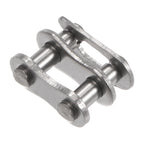 uxcell 10Pcs #35 Chain Master Connector Link Roller 3/8" Pitch Stainless Steel Standard Connecting Split Links for 06C Chain
