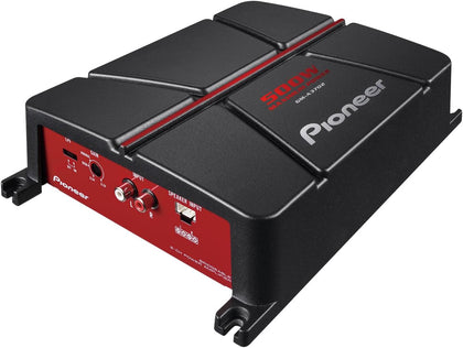 GM-A3702 500W Max Class AB Bridgeable 2-Channel Car Amplifier | Automatic Signal Sensing and Turn-On, Built-In