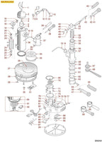 Elektra Microcasa Leva Lever Gasket Seal Kit - 7 O-Ring set.