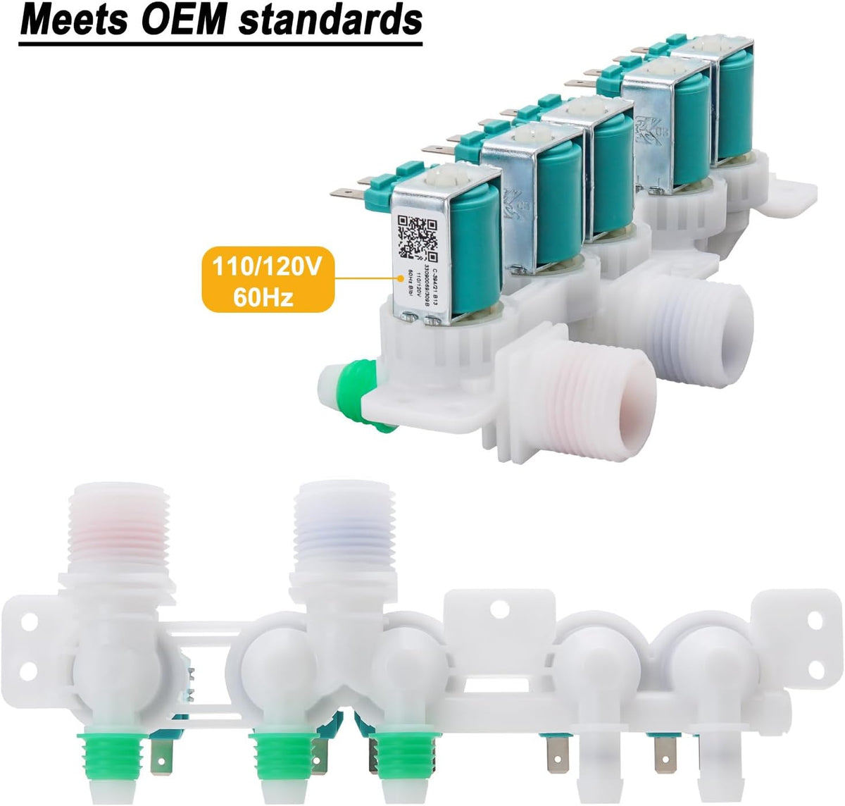WA50F9A6DSW/A2 WA50F9A7DSW/A2 Washer Water Inlet Valve for Sam-sung