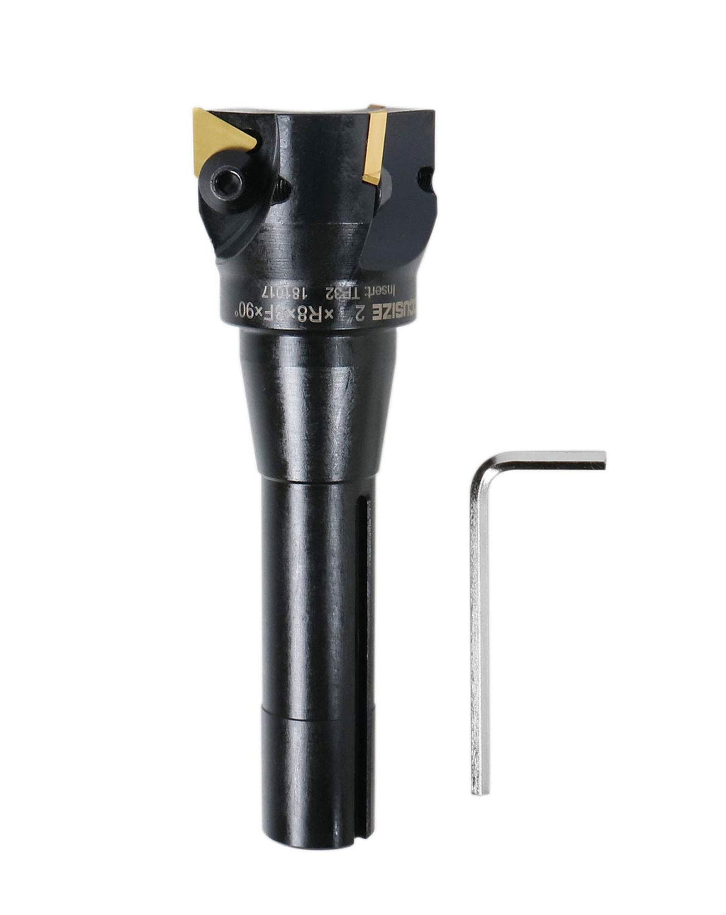Accusize Industrial Tools Indexable End Mill, 2 in, 0046-0916