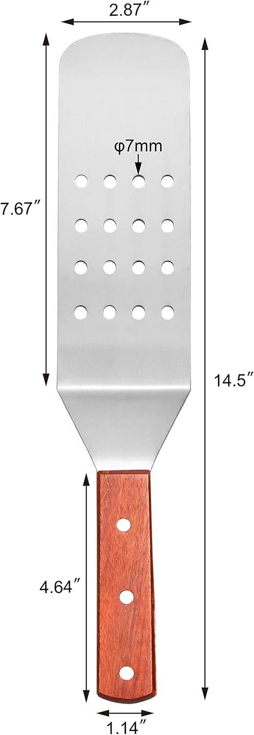14.5 Inch Perforated Flexible Grill Turner