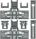 #US Replace Parts for KDTE234GPS0 for KitchenAid Dishwasher Upper Adjuster Rack Kit (#acto060325-05655)