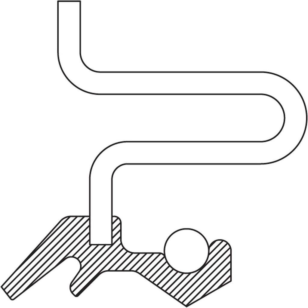 National 710046 Transfer Case Output Shaft Seal