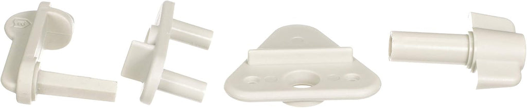 Attwood 11404-6 Pontoon Replacement Latch, Universal Sizing for Square Frames 1 Inch to 1 ¼ Inch, Fits Left- or Right-Hinge Gate