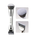 Foundation Brush for Liquid Makeup, Flat+Dome Dual Makeup Brush