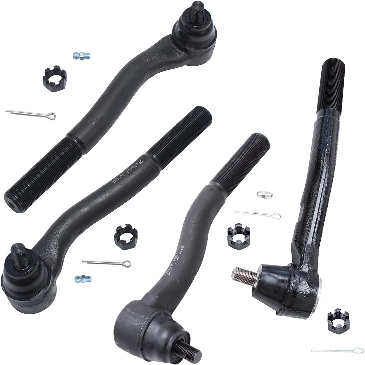 Detroit Axle - Front Tie Rod Ends for 1999-2004 Jeep Grand Cherokee