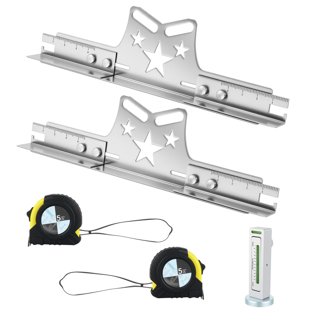 Wheel Alignment Tool Plates,2-Pack,Toe Alignment Tool,3 in 1,Wheel Alignment Tool Kit for Toe Angle and Camber