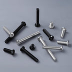 3/8-16 x 1 Bolt, 20PCS Flat Head Hex Socket Cap Screws Bolts, 304 Stainless Steel 18-8, Fully Threaded, Black Zinc Finish, with Hex Spanner