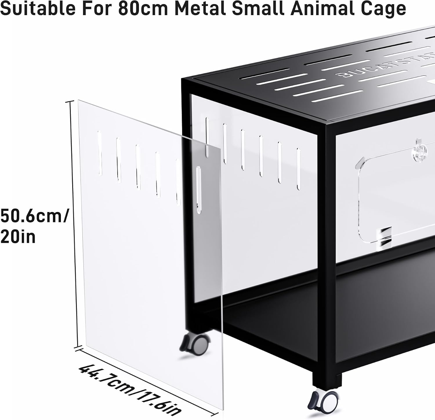 Side Panel ONLY for Hamster Cage Metal 2.0-47.8Gallon