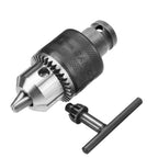 Keyed Drill Chuck,3/8"-24UNF Mount 1.5-10mm Capacity Driver Adapter