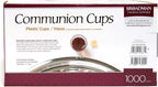 Broadman Plastic, Disposable, Recyclable Communion Cups, 1000 Count