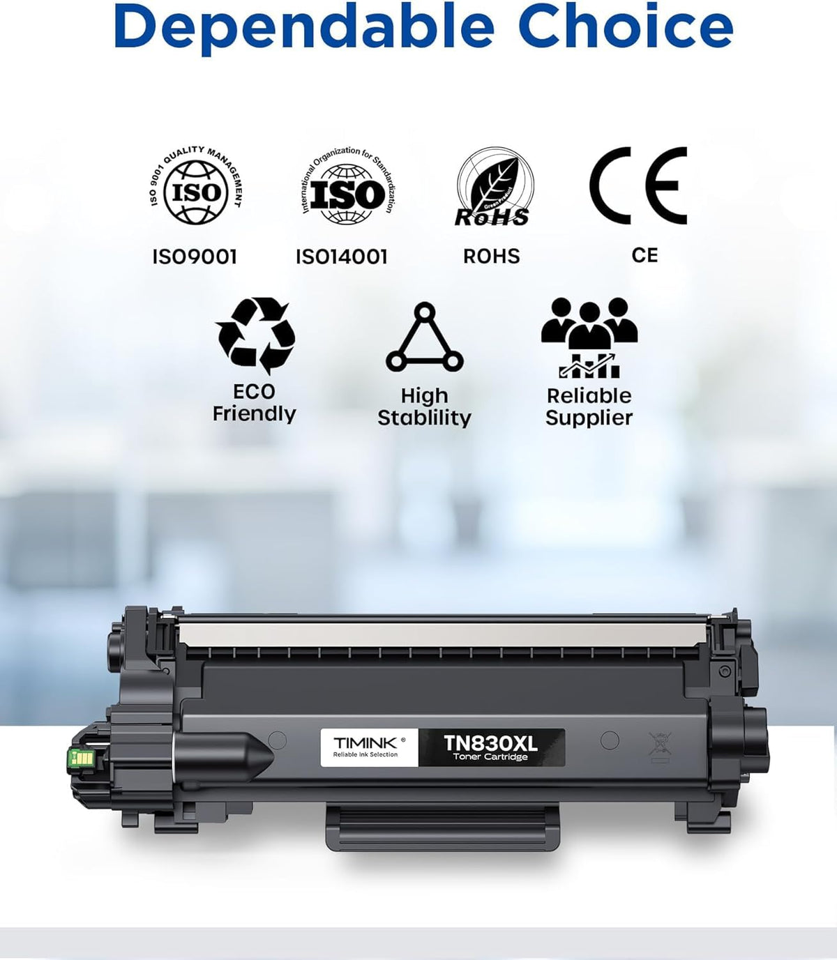 TN830XL Toner Cartridge Replacement for Brother TN830XL TN830 4 Pack