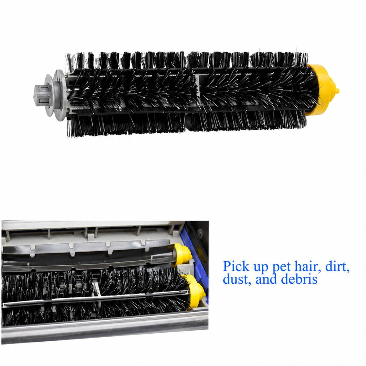 MZY LLC 5 Pack Bristle Brushes Replacement for iRobot Roomba 600 700 Series