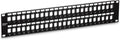 TRENDnet 48-Port Blank Keystone 2U HD Patch Panel, TC-KP48