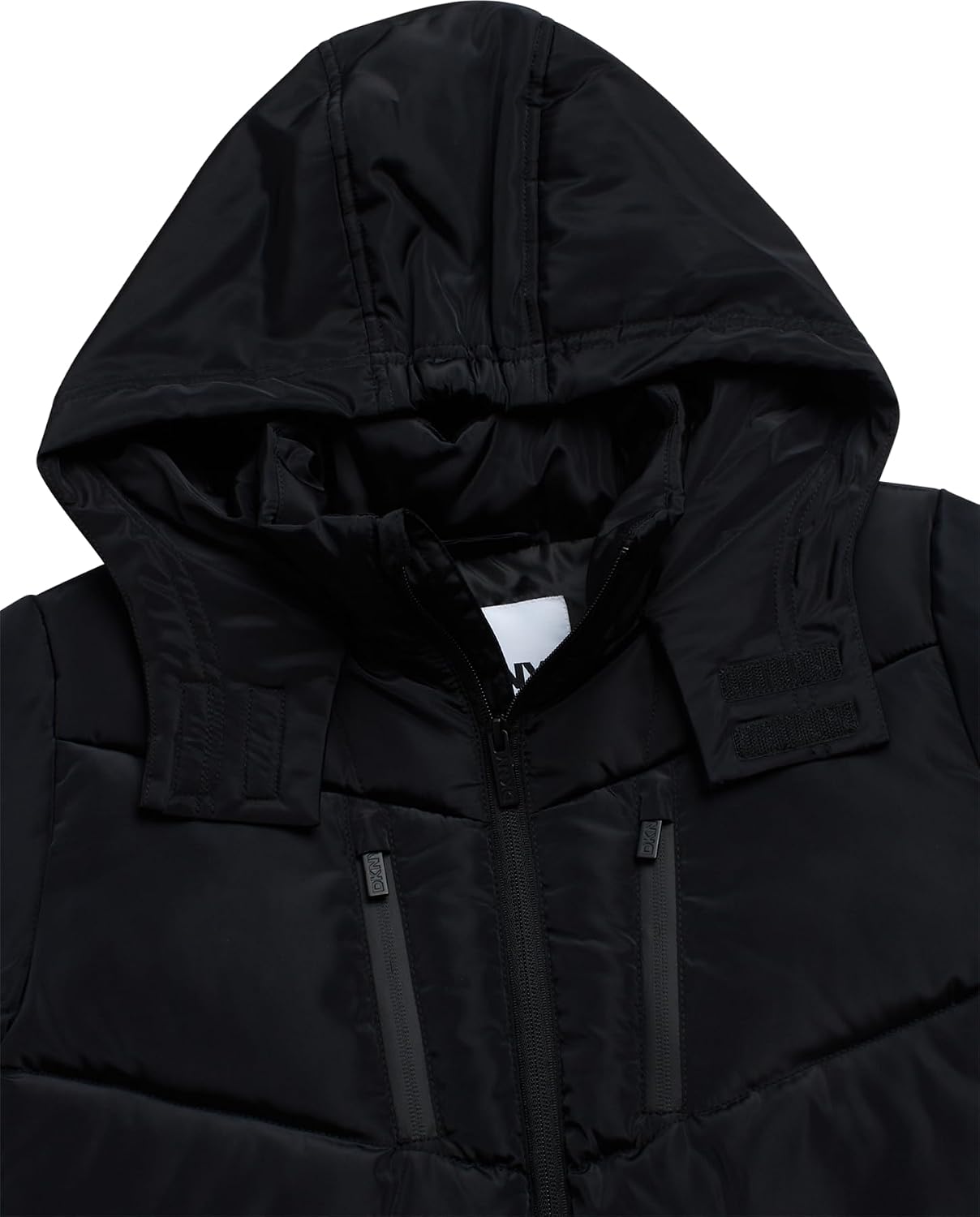 DKNY Boys Puffer Jacket - Heavyweight Quilted Wind & Water Resistant Boys Winter Coat Poly Taffeta Insulated Winter