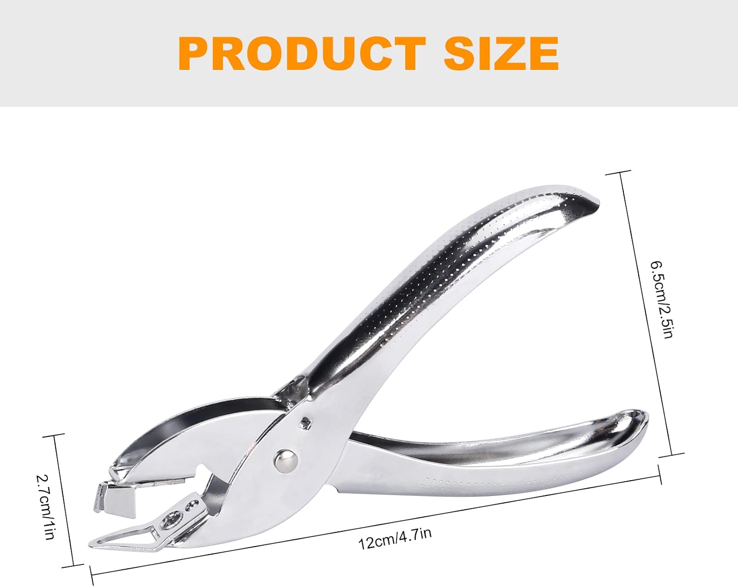 Professional Metal Staple Remover Tool - Premium Steel Construction, Easy-Grip Ergonomic Handheld Design, Durable